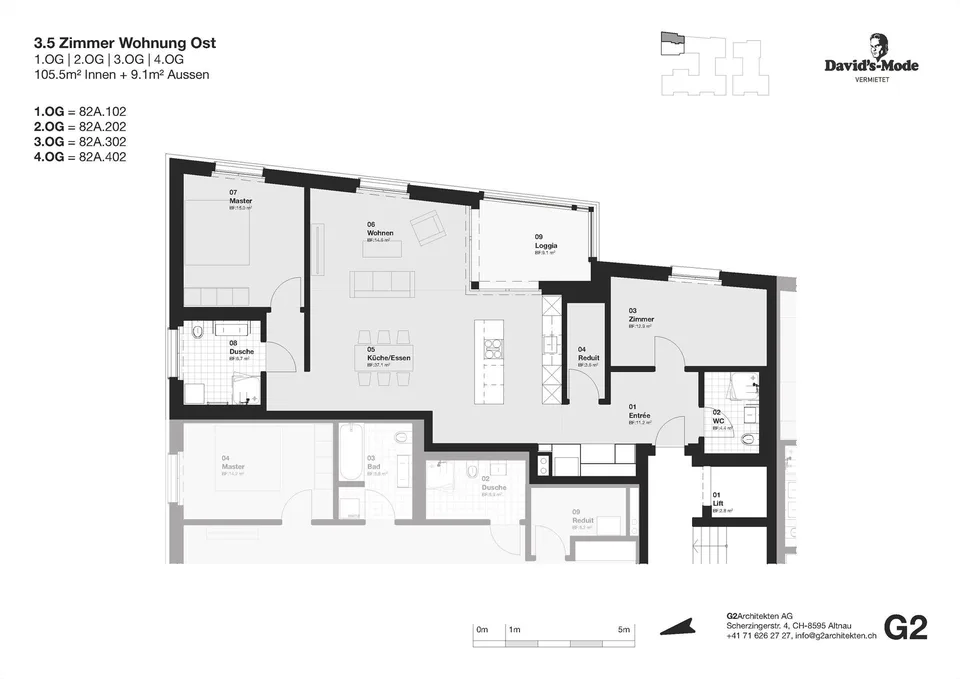 ***KAUTIONSFREI WOHNEN***  MODERNE 3.5-ZIMMERWOHNUNGEN MIT LOGGIA I...