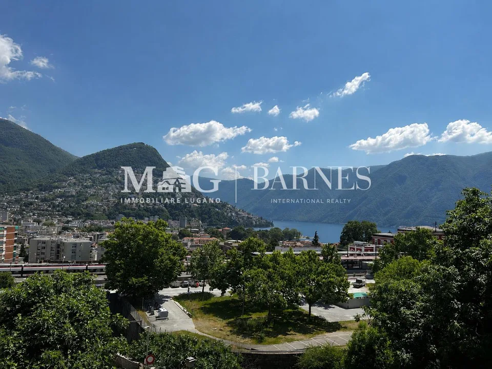 Lugano: Appartamento 2.5 locali centrale con balcone e box auto
