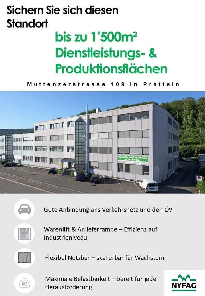 Repräsentatives Gewerbeobjekt mit Büro- und Lagerflächen an strateg...