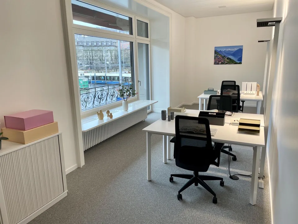 Büroräume für 15 in Spaces Bahnhofplatz