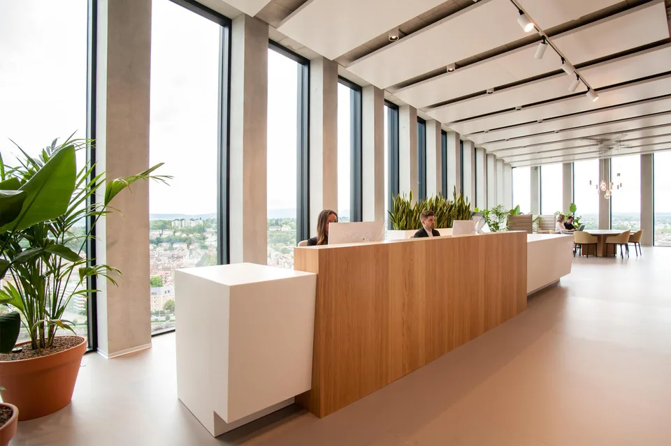 Designer-Büroraum für 1 in Spaces Grosspeter Tower