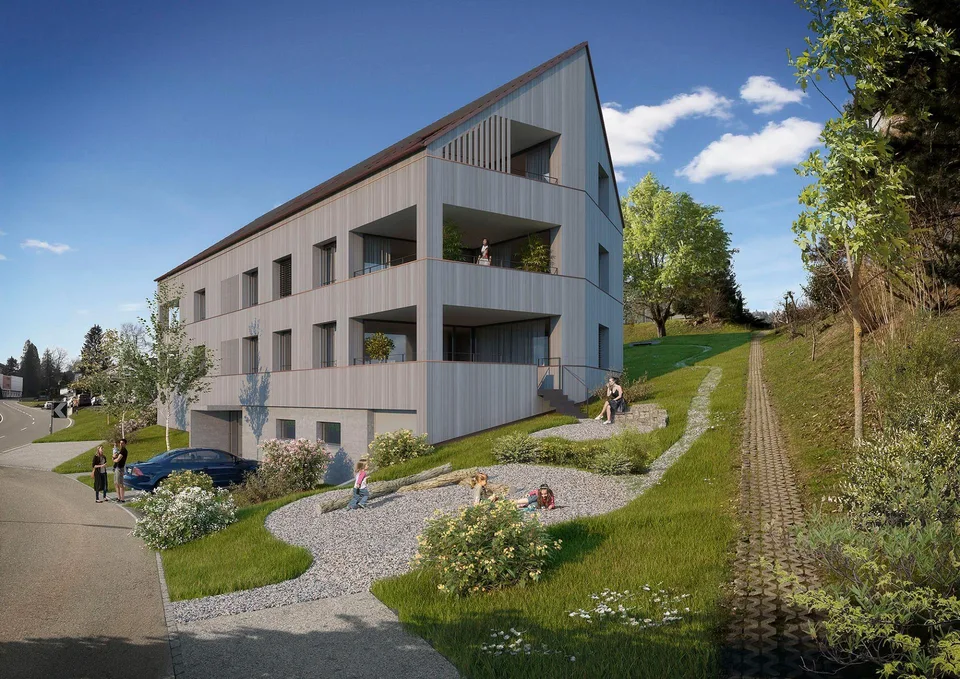 Tiefgaragenplatz in Mörschwil zu vermieten