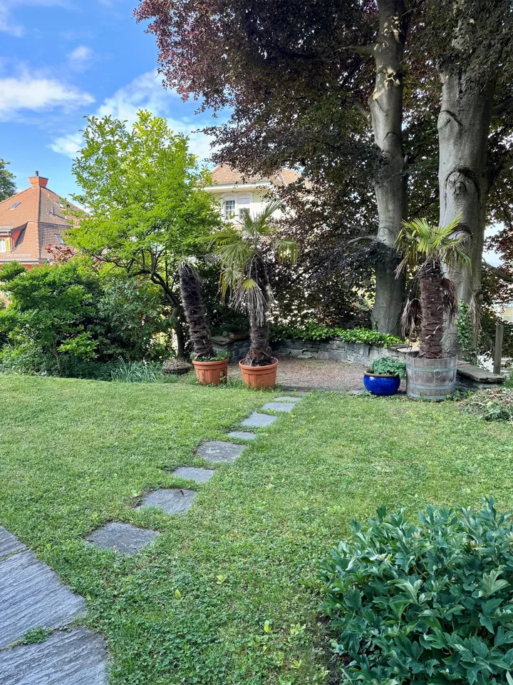 3.5-Zimmerwohnung mit idyllischem Gartensitzplatz