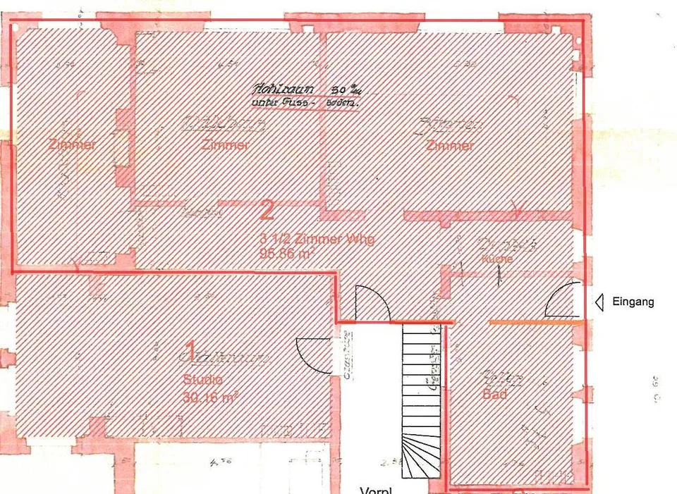 3.5-Zimmerwohnung mit idyllischem Gartensitzplatz
