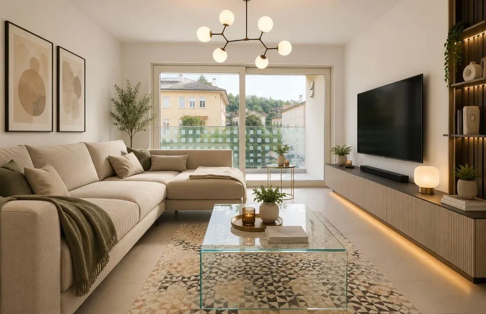 Mendrisio appartamento moderno con bella terrazza