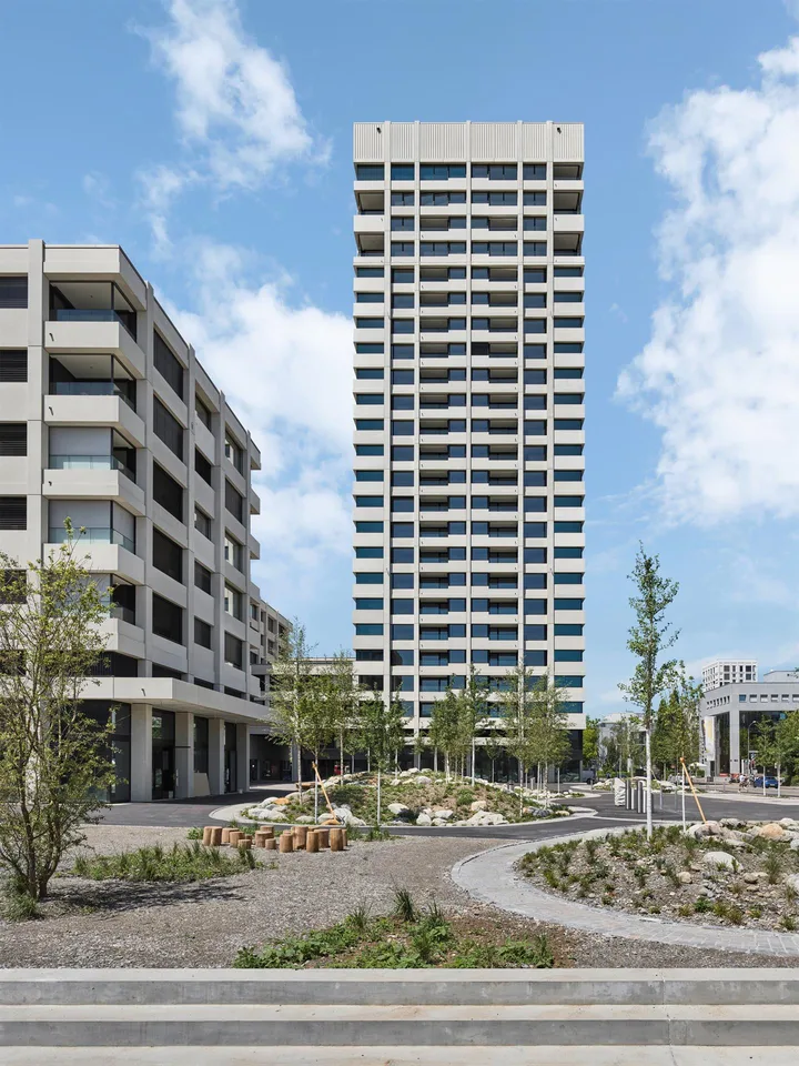 Einstellplatz in top-moderner Tiefgarage in Zürich Altstetten