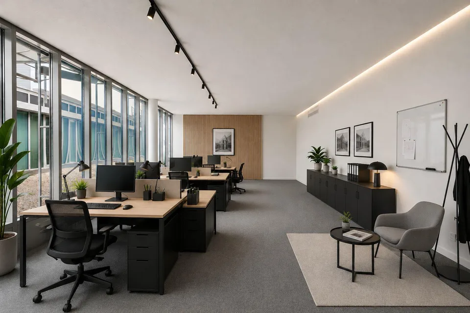 "Einziehen und loslegen! Moderne Bürofläche im Zentrum von Brugg!"