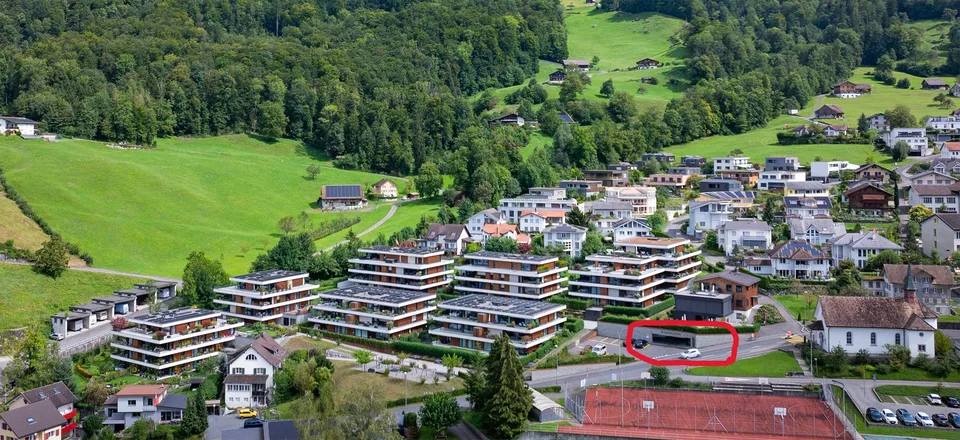 Parkplatz in Tiefgarage