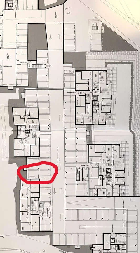 Parkplatz in Tiefgarage