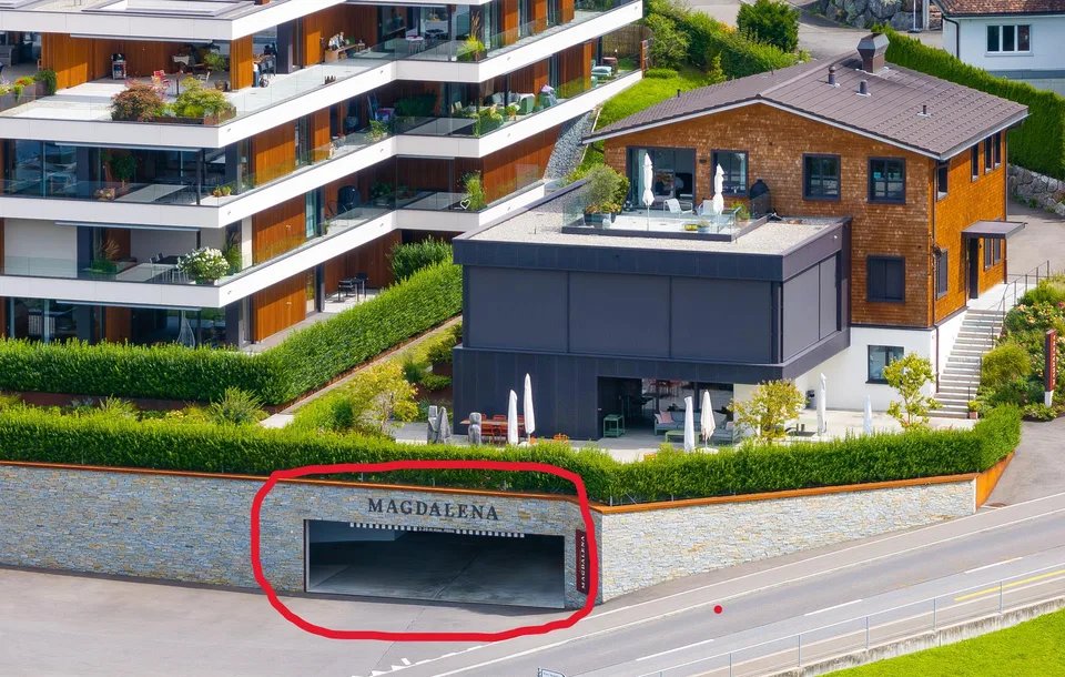 Parkplatz in Tiefgarage