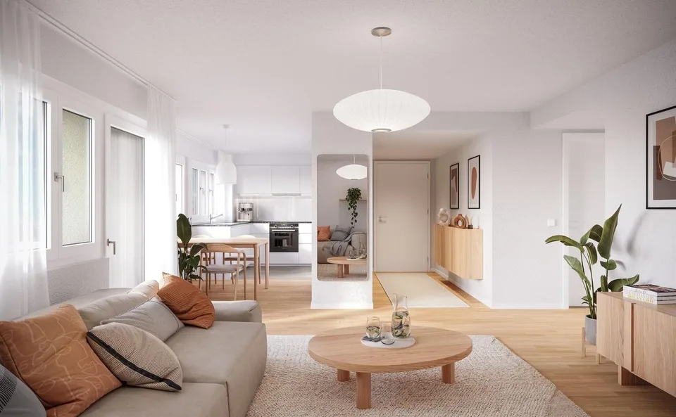 Sanierte 3.5 Zimmer im Oliva92 in Wettingen