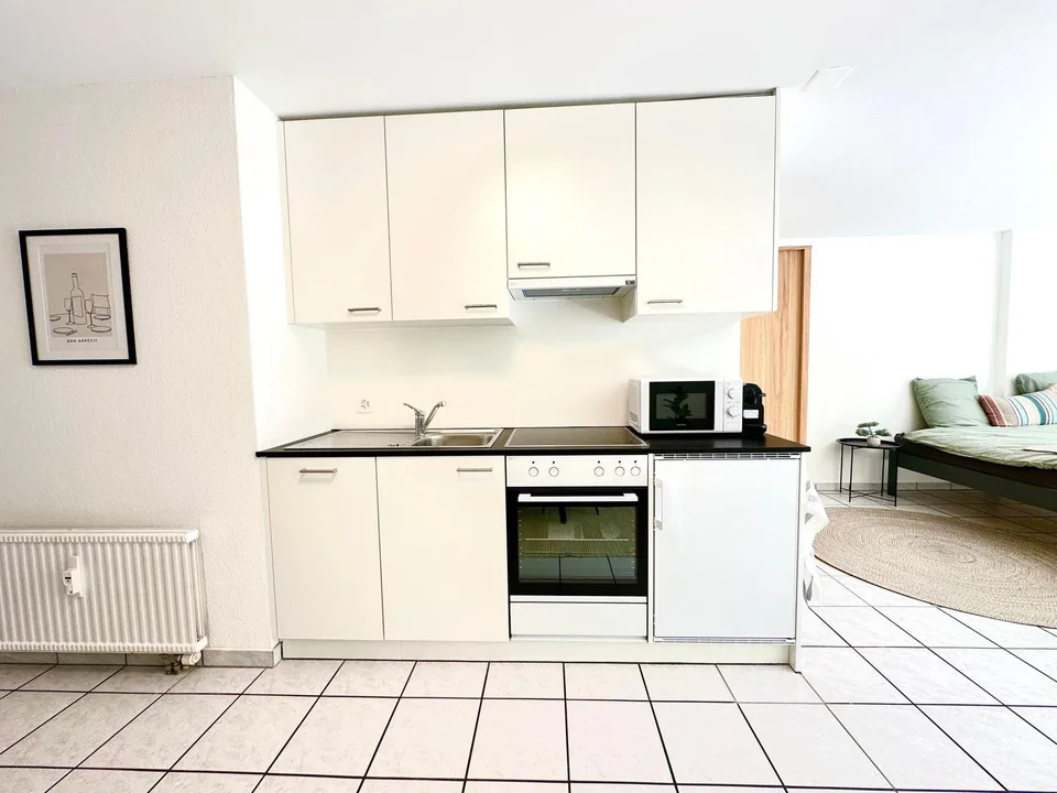 Möblierte 1.5 Zimmerwohnung in Berneck zu vermieten