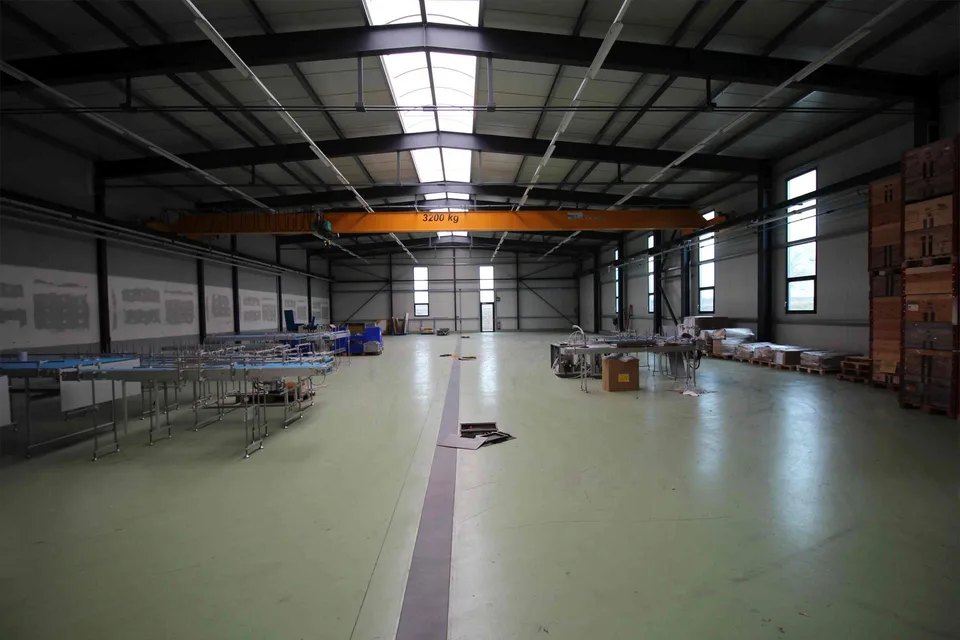 Ihre neuen Produktionsflächen: Modernste Industriehalle in der Au (SG)