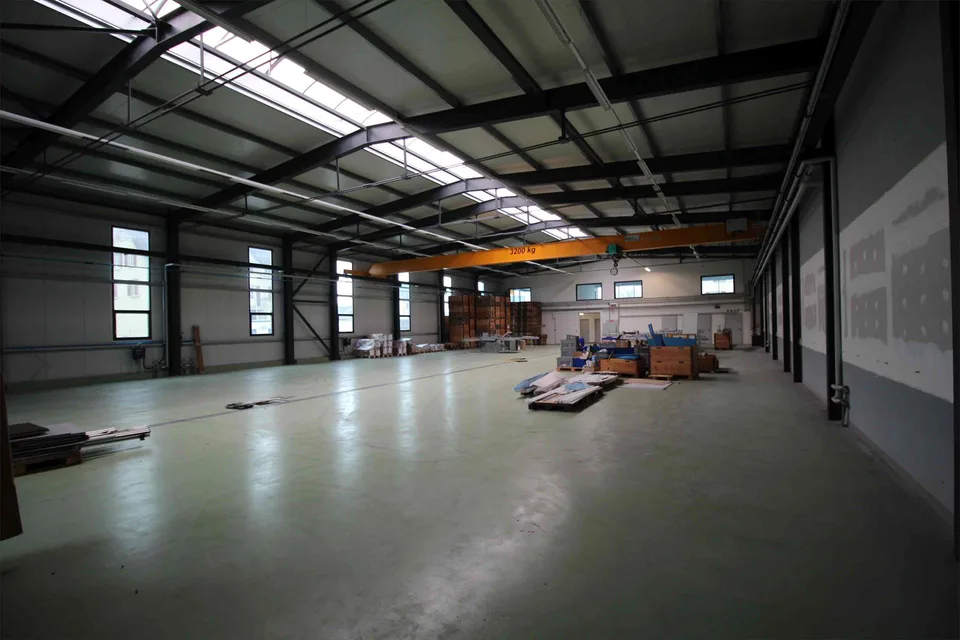Ihre neuen Produktionsflächen: Modernste Industriehalle in der Au (SG)