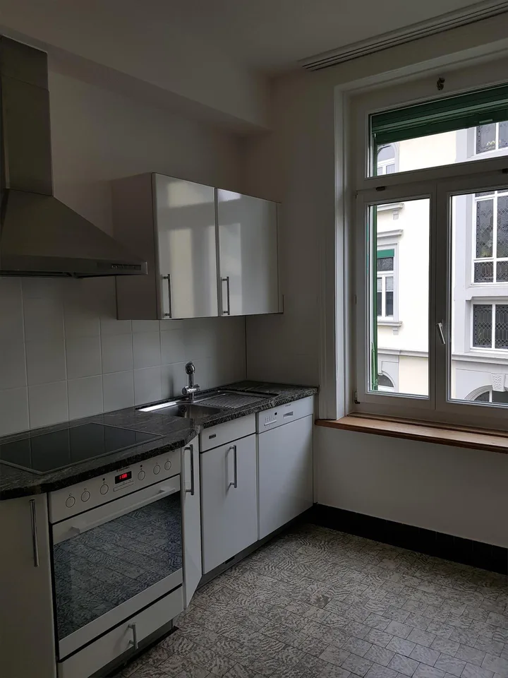 riesige herrschaftliche 3½-ZR Stadt-Wohnung mit Balkon und Garten – foto 8 di 10