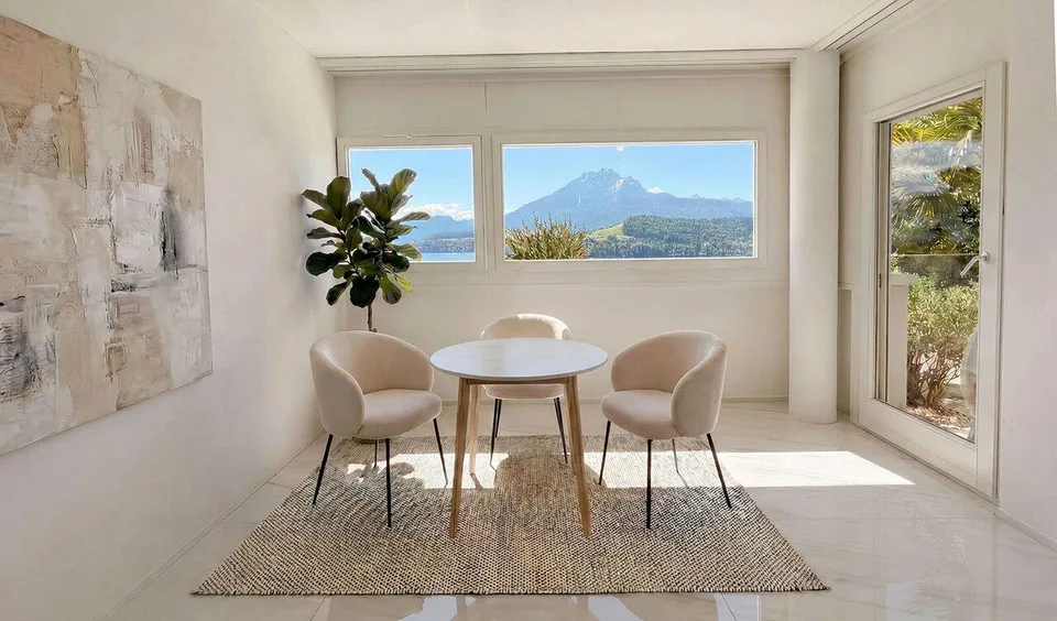 Einzigartiges Studio mit Pilatus- und Seesicht