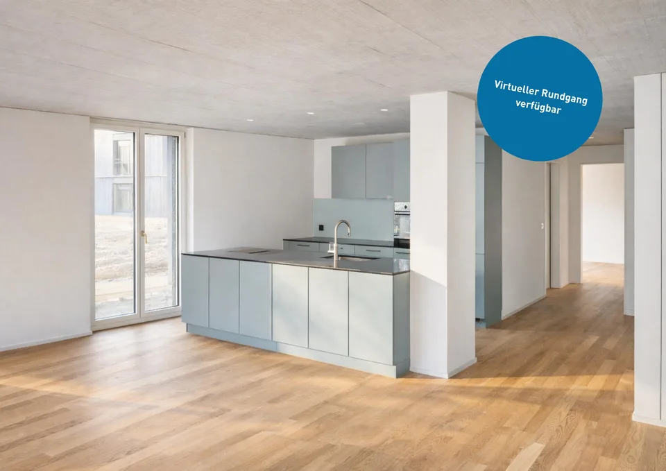 3.5-Zimmer-Neubauwohnung mit Weitblick in der Überbauung «7 Lerchen...