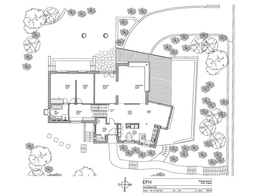 Maison individuelle détachée dans un environnement verdoyant – photo 6 sur 9