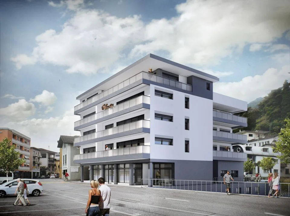 AFFITTASI NEGOZIO ALIMENTARI CENTRO BRISSAGO