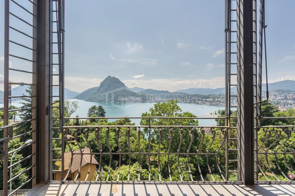 ELEGANTE APPARTAMENTO DI 5.5 LOCALI CON SPETTACOLARE VISTA LAGO