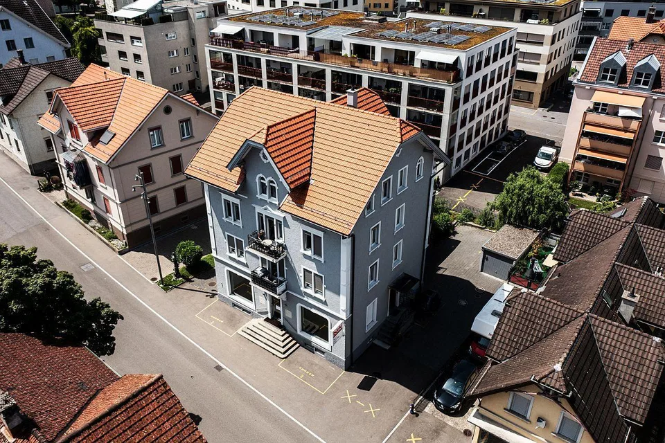 Parkplatz in Goldach