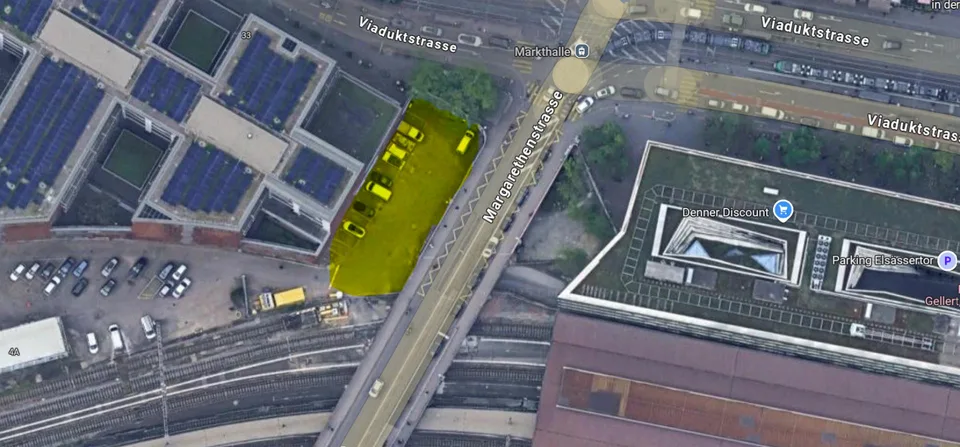 Parkplatz zu vermieten – Viaduktstrasse, Basel
