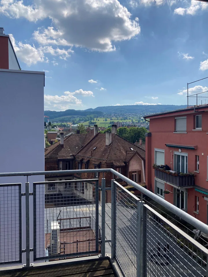 schöne 3.5-Zimmer Dachwohnung an zentraler Lage