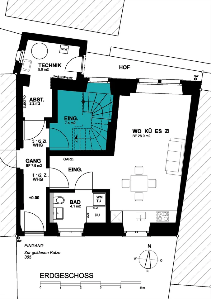 Heimelige Maisonette-Wohnung in der Kernzone – Foto 21 von 24