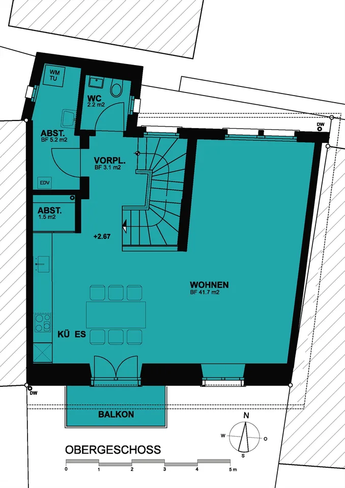 Heimelige Maisonette-Wohnung in der Kernzone – Foto 22 von 24