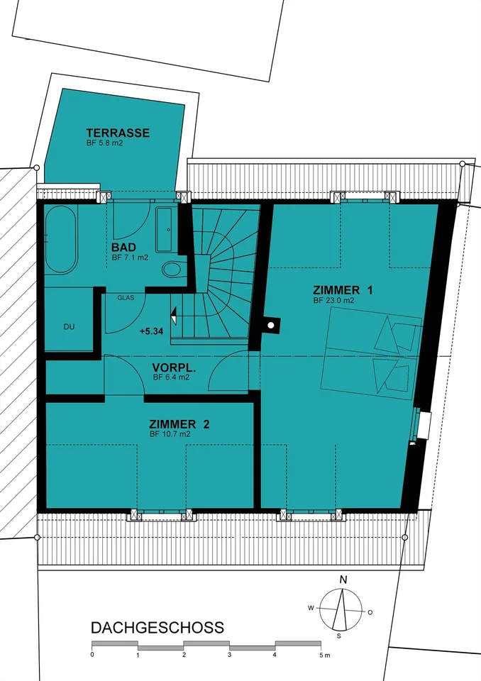 Heimelige Maisonette-Wohnung in der Kernzone – Foto 23 von 24