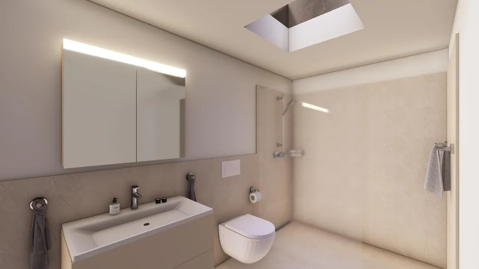 Moderne 3.5-Zimmer-Wohnung mit Seeblick in Bäch SZ