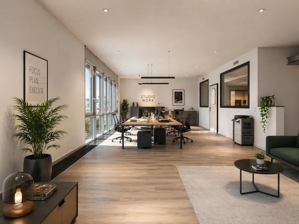 LUGANO - AFFITTASI SPAZIOSO UFFICIO VISTA LAGO DI 217 MQ