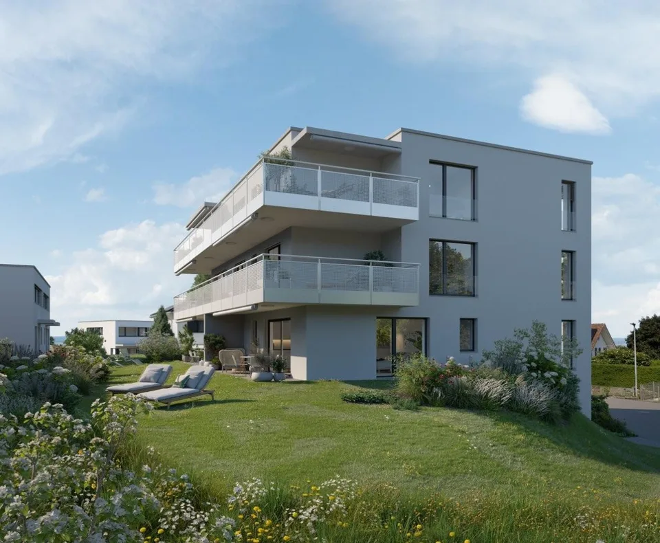 5.5 Zimmer-Attikawohnung im Grünen mit Seesicht