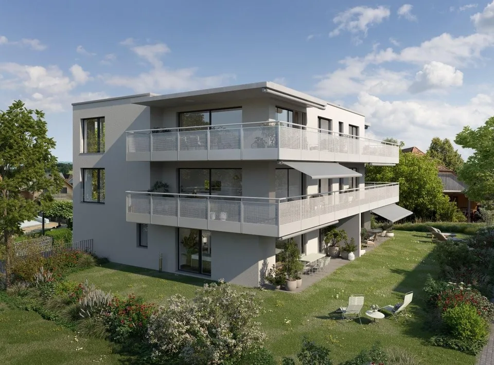 5.5 Zimmer-Attikawohnung im Grünen mit Seesicht