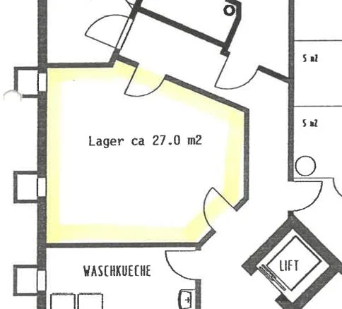 Ladenfläche ca. 254 m2 im 1.UG , in 8006 Zürich zu vermieten