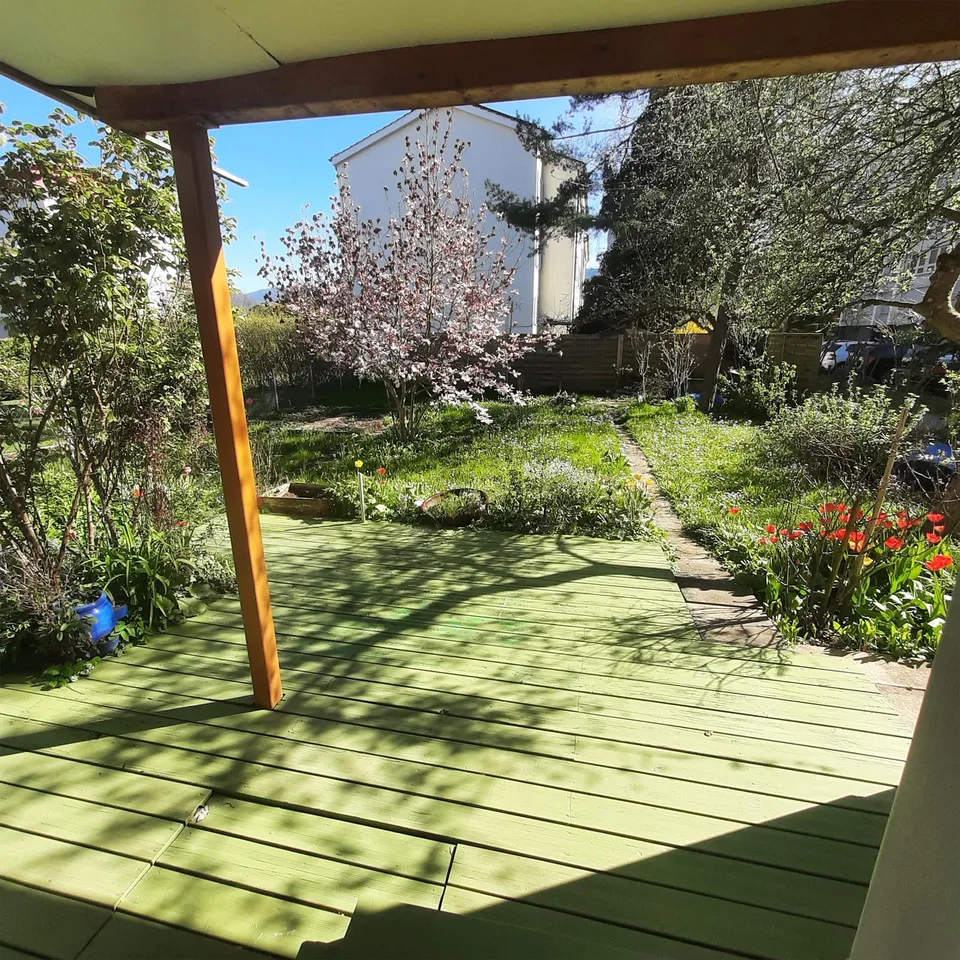 Doppeleinfamilienhaushälfe mit Garten