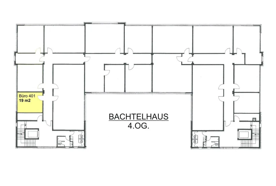19 m2 + 40 m2 Büro- / Praxisräume an bester Lage