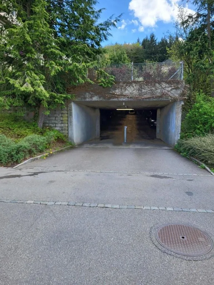 Einstellplatz im Spiegel