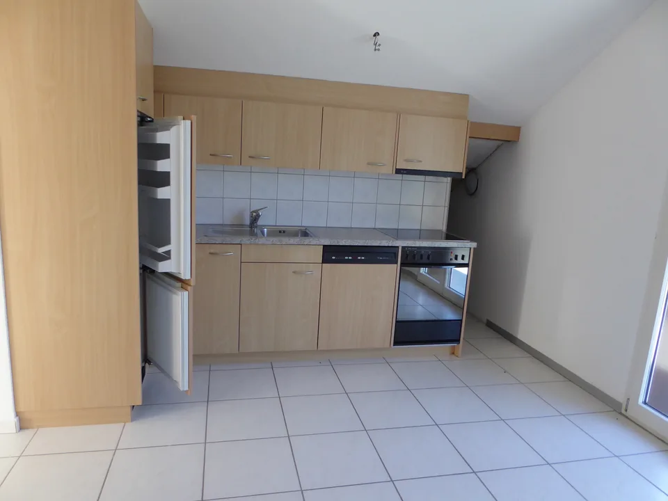 gemütliche Dachwohnung im Grünen