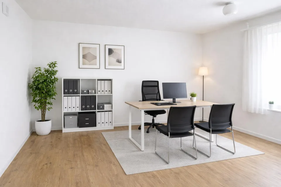 Büro-/Praxisraum mit Bad – ideal für Selbstständig