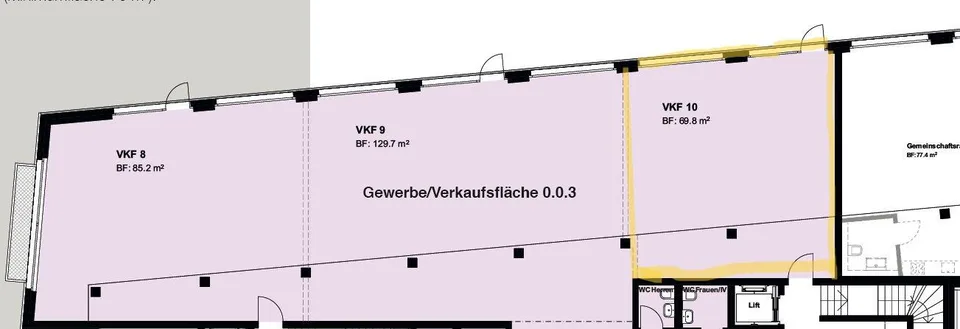 Attraktive Ladenfläche an bester Lage im Perron West in Muri AG – foto 6 di 11