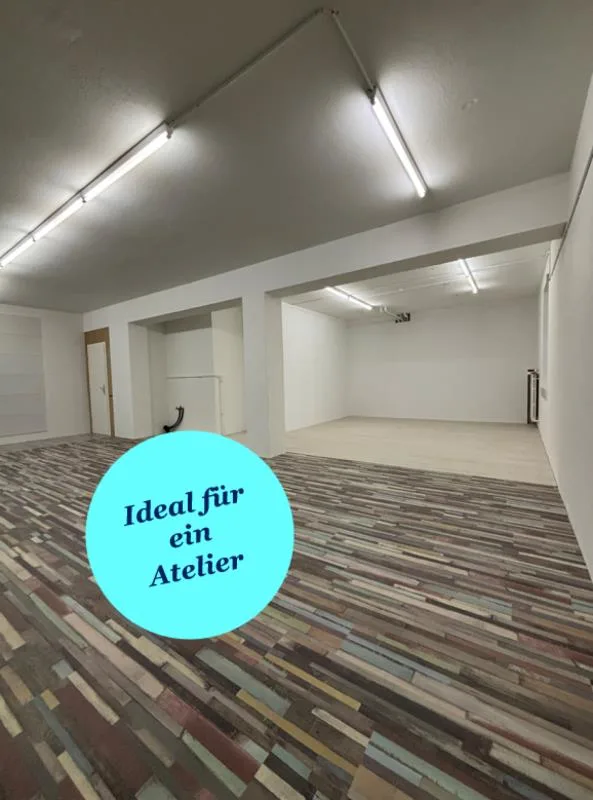 Grosszügiges Atelier an zentraler Lage