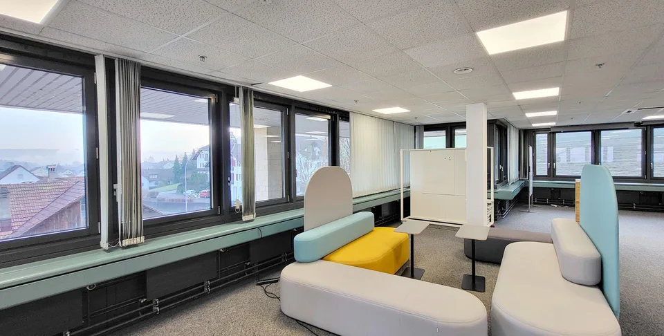 "1'281 m² auf dem begehrten CAMPUS Mägenwil!"