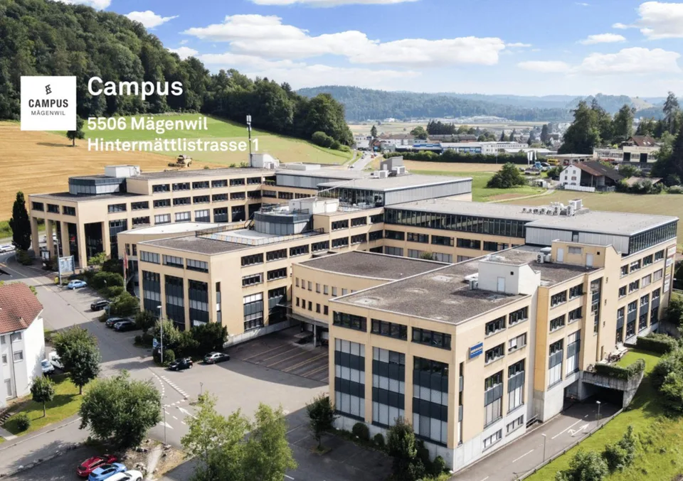 "1'281 m² auf dem begehrten CAMPUS Mägenwil!"