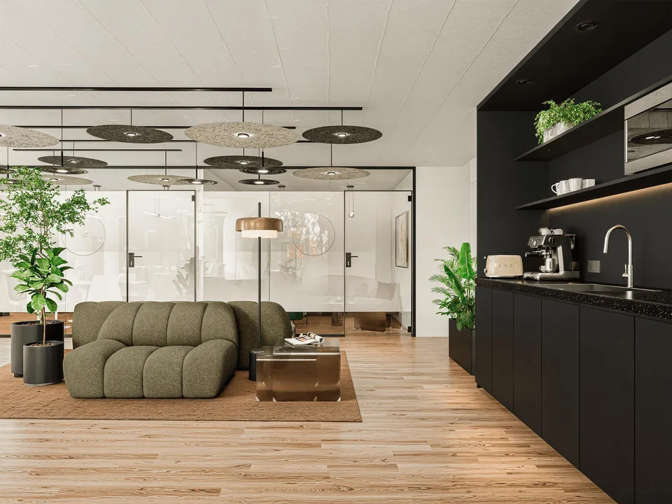 Moderne Co-Working-Spaces in Niederteufen AR