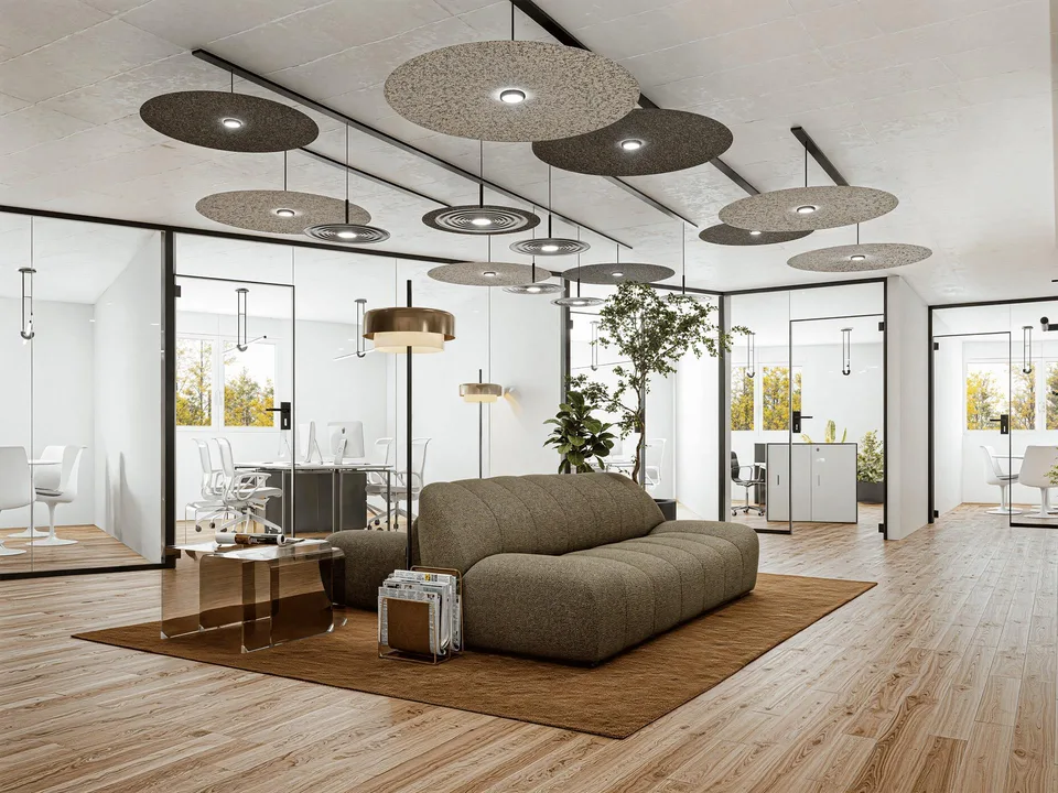 Moderne Co-Working-Spaces in Niederteufen AR