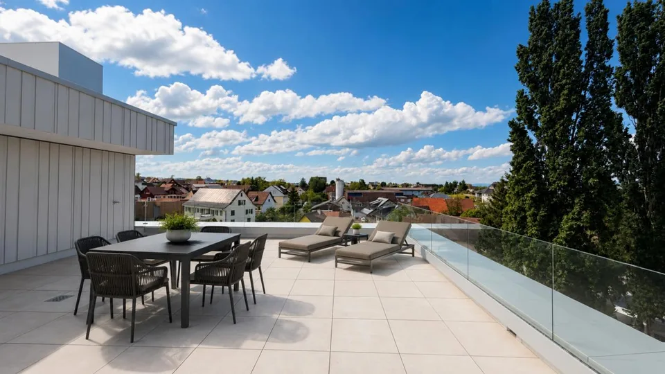 Flexible Gewerbefläche für Ihre Ideen mit Dachterrasse