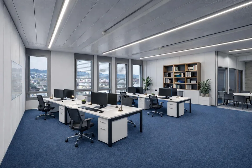 220 m² Open Space mit 3 Einzelbüros!