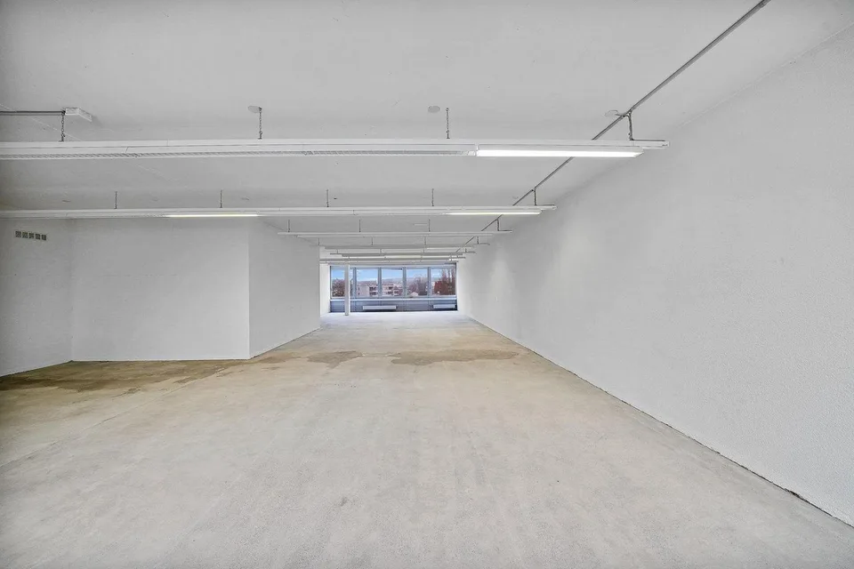 "Praktische Gewerbefläche mit 1'000 kg/m² Bodenlast - Aussicht inkl.!"