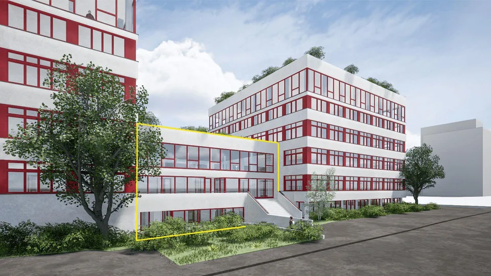 "Diverse Möglichkeiten im Erweiterungsbau - ab ca. 400 m2!"